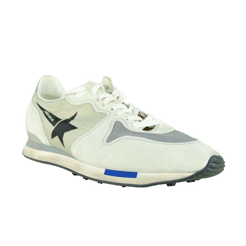 Golden Goose Gray Leather Sneakers - Picture 3 of 4
